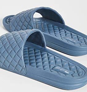 APL: Athletic Propulsion Labs Men's Lusso Slides, Moonstone, Blue, 12 Medium US