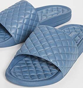 APL: Athletic Propulsion Labs Men's Lusso Slides, Moonstone, Blue, 12 Medium US