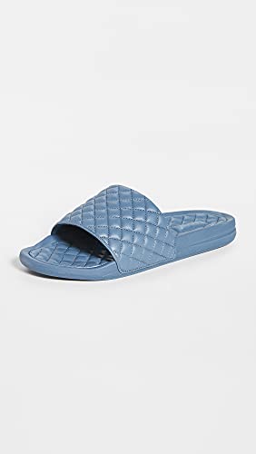 APL: Athletic Propulsion Labs Men's Lusso Slides, Moonstone, Blue, 12 Medium US