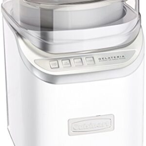 Cuisinart ICE-60WFR Electric Ice Cream Maker White - Certified Refurbished