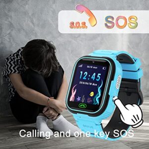 Kids Smart Watch for Girls Boys - Kids Smartwatch with 16 Games Camera Video Music Player Alarm Clock Calculator Calendar for Kids Age 4-12 Birthday Gifts