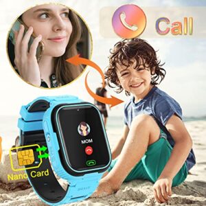 Kids Smart Watch for Girls Boys - Kids Smartwatch with 16 Games Camera Video Music Player Alarm Clock Calculator Calendar for Kids Age 4-12 Birthday Gifts