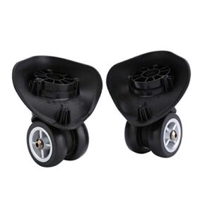 alomejor 2pz suitcase wheel luggage wheel replacement per valigia trolley right and left