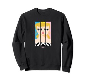 barbie vintage panels sweatshirt