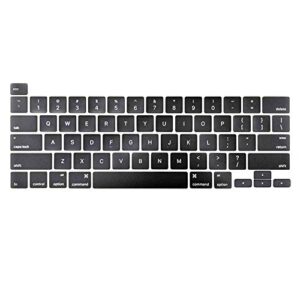 willhom keyboard key caps, keycap full set of us replacement for macbook pro retina 16" 2019 (a2141),13" 2020 (a2289, a2251)