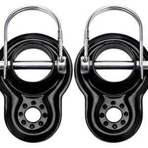 2-Pack Baby Bike Trailer Hitch – Everyday Bike Trailer Coupler Compatible w/Schwinn & Instep Bike Trailer Coupler Attachment – Quick Release Bicycle Trailer Parts for Kids, Pet & Cargo by Evo Dyne