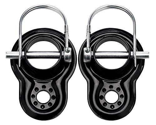 2-Pack Baby Bike Trailer Hitch – Everyday Bike Trailer Coupler Compatible w/Schwinn & Instep Bike Trailer Coupler Attachment – Quick Release Bicycle Trailer Parts for Kids, Pet & Cargo by Evo Dyne