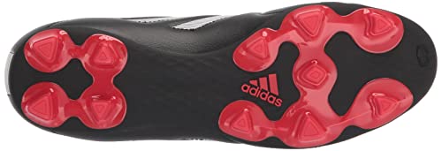 adidas Unisex Goletto VIII Firm Ground Soccer Shoe, Core Black/White/Red, 8 US Men