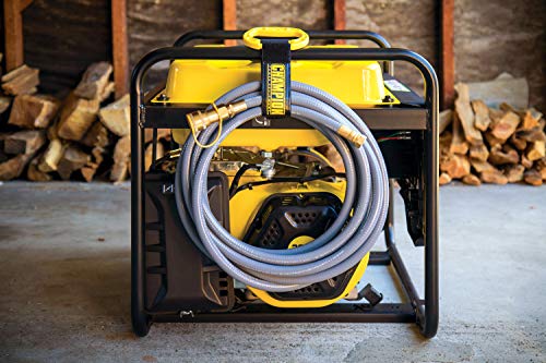 Champion Power Equipment 100416 10,000/8,000-Watt TRI Fuel Portable Natural Gas Generator, NG/LPG Hose Kits and CO Shield