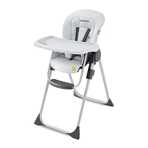 Century Snack On Folding High Chair – Features Compact, Self-Standing Fold, Metro