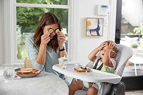 Century Snack On Folding High Chair – Features Compact, Self-Standing Fold, Metro