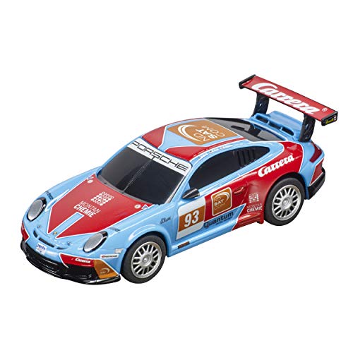 Carrera 64187 Porsche 997 GT3 Carrera Blue 1:43 Scale Analog Slot Car Racing Vehicle for Carrera GO!!! Slot Car Toy Race Track Sets