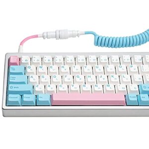 pbt milk japanese keycaps 141 keys cherry profile dye sublimation ansi layout for mechanical gaming keyboard cherry mx switches