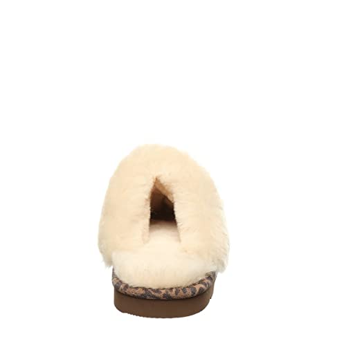 BEARPAW Women's Loki Exotic Leopard Size 7 | Women's Slippers | Women's Shoes | Comfortable & Light-Weight