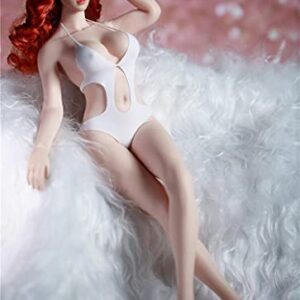 HiPlay TBLeague Seamless Action Figure Smooth and Rounded Body Type Large Bust 1:6 Scale S42(Pale, with Head)