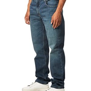 Carhartt mens Rugged Flex Relaxed Fit Low Rise 5-pocket Tapered Jean Work Utility Pants, Canyon, 34W x 32L US