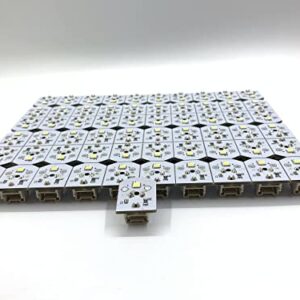 1PK WR55X25754 WR55X11132 WR55X26486 WR55X30602 EAP12172918 Compatible With GE Refrigerator LED Light (Note :Only-LED/PCB)