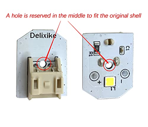 1PK WR55X25754 WR55X11132 WR55X26486 WR55X30602 EAP12172918 Compatible With GE Refrigerator LED Light (Note :Only-LED/PCB)