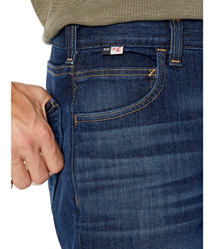 Carhartt Men's Flame-Resistant Rugged Flex Relaxed Fit 5-Pocket Jean, Midnight Indigo, 35 x 30