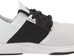 New Balance Women's Dynasoft Nergize V3 Cross Trainer, White/Black, 7.5