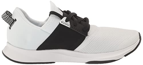 New Balance Women's Dynasoft Nergize V3 Cross Trainer, White/Black, 7.5