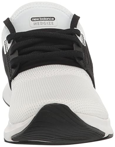 New Balance Women's Dynasoft Nergize V3 Cross Trainer, White/Black, 7.5