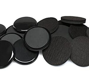 Slipstick Premium Furniture Sliders for All Floor Surfaces (16 Piece Moving Kit) Reusable 3.5” Round Furniture Movers for Sliding Furniture on Hardwood & Carpet, Black, CB13-1-16