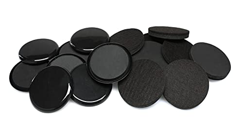 Slipstick Premium Furniture Sliders for All Floor Surfaces (16 Piece Moving Kit) Reusable 3.5” Round Furniture Movers for Sliding Furniture on Hardwood & Carpet, Black, CB13-1-16