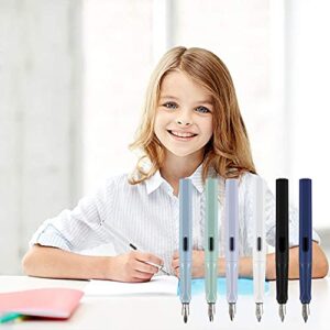 GC QUILL Calligraphy Pen Set, 7 Calligraphy Fountain Pens with Different Nibs and 40 Ink Cartridges, Calligraphy Set for Beginners- MU-09