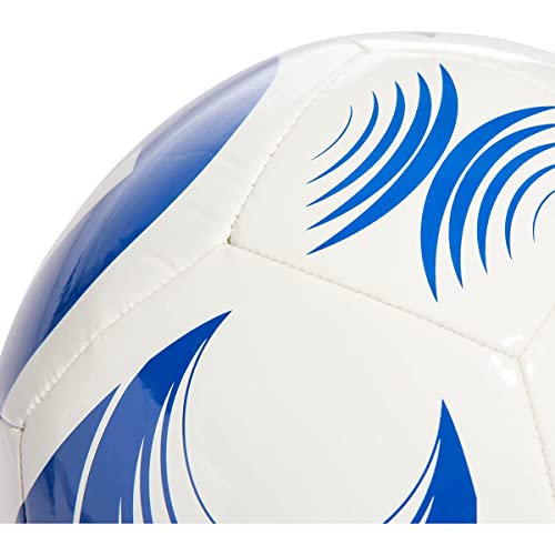 adidas Unisex Starlancer Club Soccer Ball, Team Royal Blue/White/White, 5