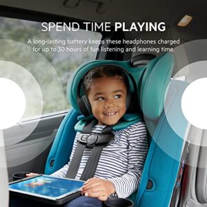 Belkin SoundForm Mini - Wireless Bluetooth Headphones for Kids with Built in Microphone - On-Ear - Bluetooth Earphones for iPhone, Fire Tablet & More - Black w/Case