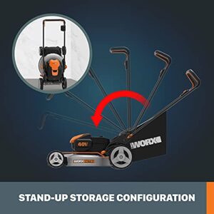 Worx Nitro WG751.3 40V Power Share PRO 4.0Ah 20" Cordless Push Lawn Mower