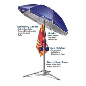 Wondershade Ultimate Portable Sun Shade Umbrella, Lightweight Adjustable Instant Sun Protection - Purple