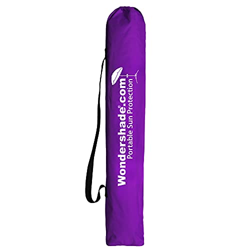 Wondershade Ultimate Portable Sun Shade Umbrella, Lightweight Adjustable Instant Sun Protection - Purple