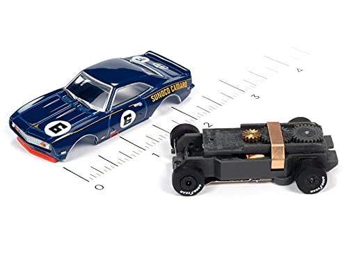 Auto World Thunderjet R32 Mark Donohue - Sunoco 1968 Chevy Camaro #6 HO Scale Slot Car