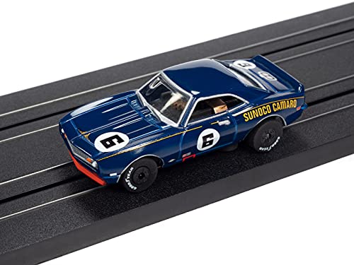 Auto World Thunderjet R32 Mark Donohue - Sunoco 1968 Chevy Camaro #6 HO Scale Slot Car