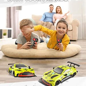 BEZGAR Remote Control Car-1:24 Scale Aston Martin Electric Sport Racing Toy Car Model Vehicle, 2.4Ghz Licensed RC Car Series for Girls and Boys Age 8 9 10 11 12 Years Holiday Ideal Gift