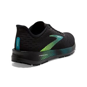 Brooks Men's Hyperion Tempo Road Running Shoe - Black/Kayaking/Green Gecko - 10 Medium