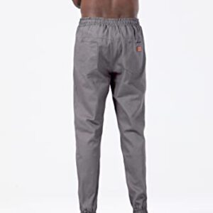 Men's Fashion Casual Jogger Trousers Sweatpants - Cotton Drawstring Workout Running Cargo Athletic Long Pants Dark Grey