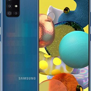 Samsung Galaxy A51 5G | A516U | 128GB | Single SIM | Android Smartphone | Prism Crush Blue - Verizon Locked - (Renewed)