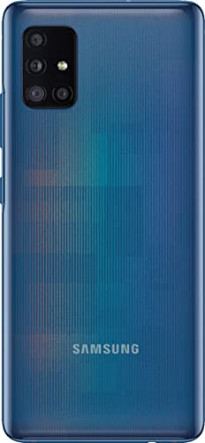 Samsung Galaxy A51 5G | A516U | 128GB | Single SIM | Android Smartphone | Prism Crush Blue - Verizon Locked - (Renewed)