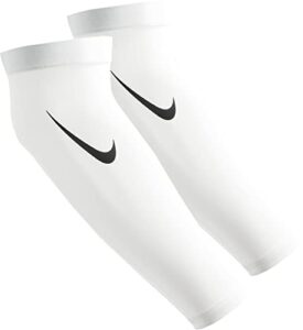 nike pro dri-fit shivers sleeve white | black