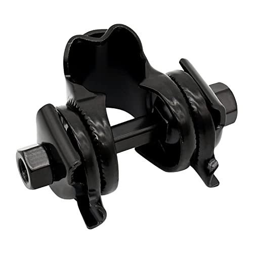 Thinvik Bike Seat Clamp with Limited Position Design, Metal Bicycle Saddle Clamp for Standard Rail Saddles of BMX/MTB/Road/Exercise Bike