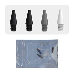 Stylus Pen Tips 4PCS (2 Black/1 White/1 Gray) (Only for ANYQOO Pencil C6 Six Colors)