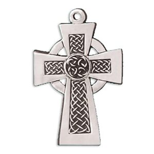 basic spirit handcrafted christmas ornament - celtic cross - home décor, for tree decoration