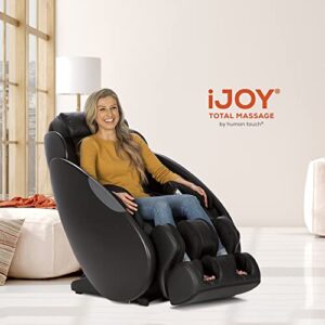 Human Touch iJOY Total Massage FlexGlide Full Body Massage Recliner Chair - Your Home Personal Massager - Targeted Compression Air Cells, Foot Calf Back & Shoulder Relief - 2 Year Warranty - Espresso