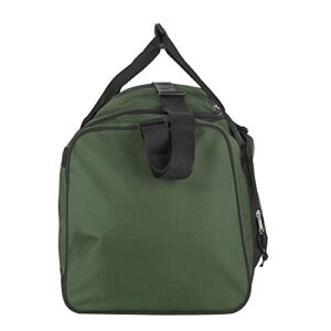 Lightweight Canvas Duffle Bags for Men & Women For Traveling, the Gym, and as Sports Equipment Bag/Organizer (Green)