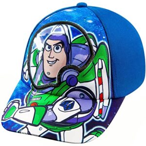 disney pixar boys toy story 4 buzz lightyear baseball cap (blue/green)