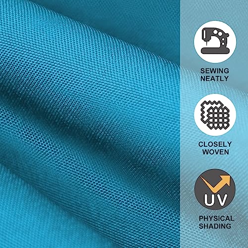 EliteShade 9ft Patio Umbrella Market Table Outdoor Deck Umbrella Replacement Canopy Cover(Canopy Only)(Sky Blue-35)