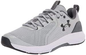 under armour men's charged commit tr 3, mod gray (105)/black, 10.5 medium us